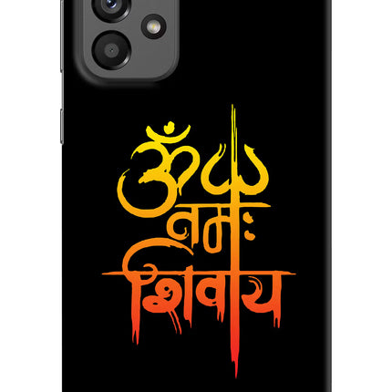 Om Namah Shivay Samsung A73 5G Hard Case Back Cover by Casekaro