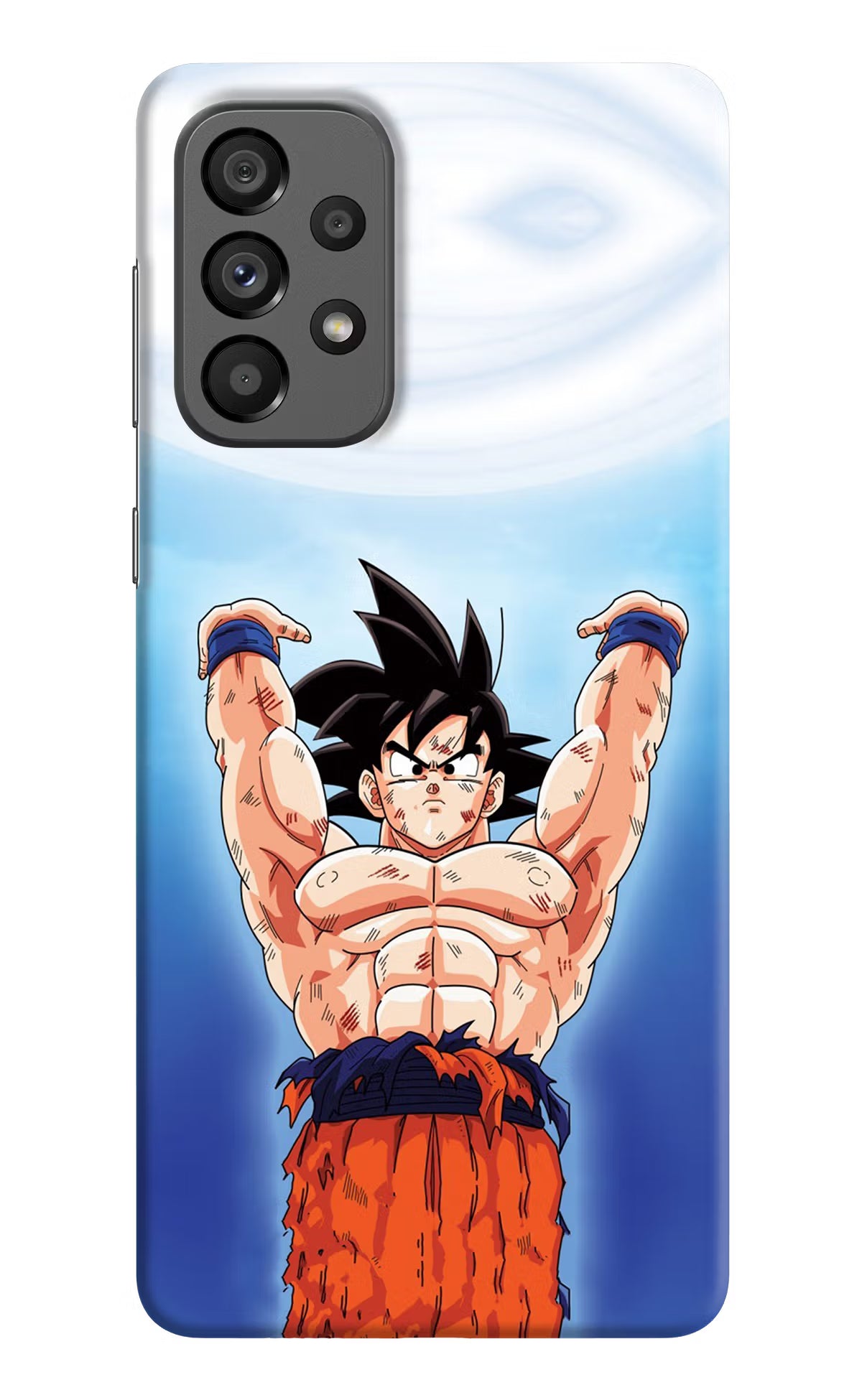 Goku Power Samsung A73 5G Hard Case Back Cover by Casekaro