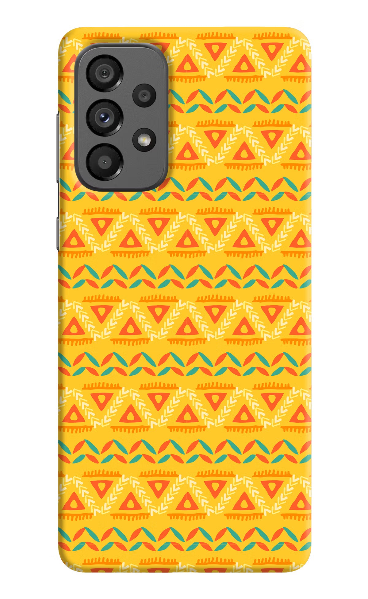 Tribal Pattern Samsung A73 5G Hard Case Back Cover by Casekaro