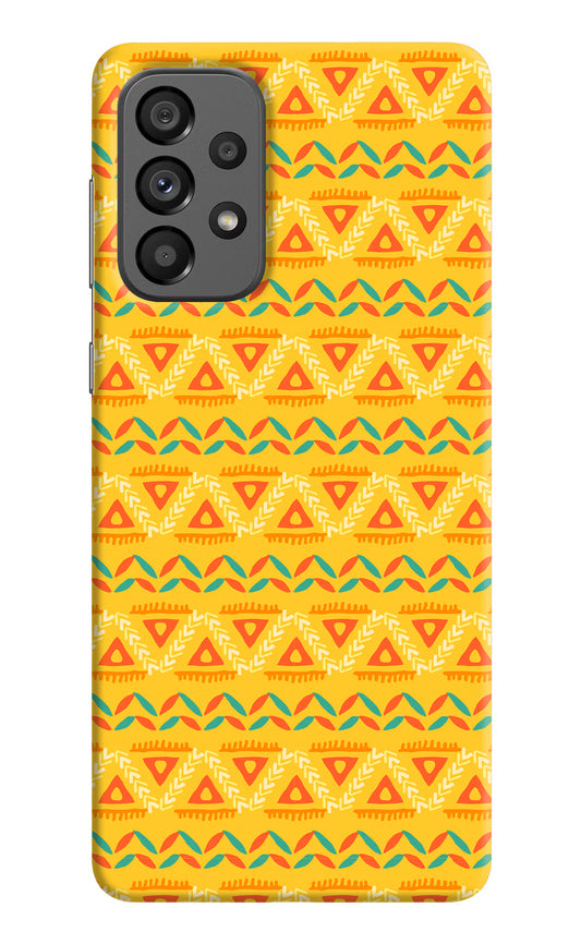 Tribal Pattern Samsung A73 5G Hard Case Back Cover by Casekaro
