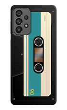 Cassette Samsung A73 5G Hard Case Back Cover by Casekaro