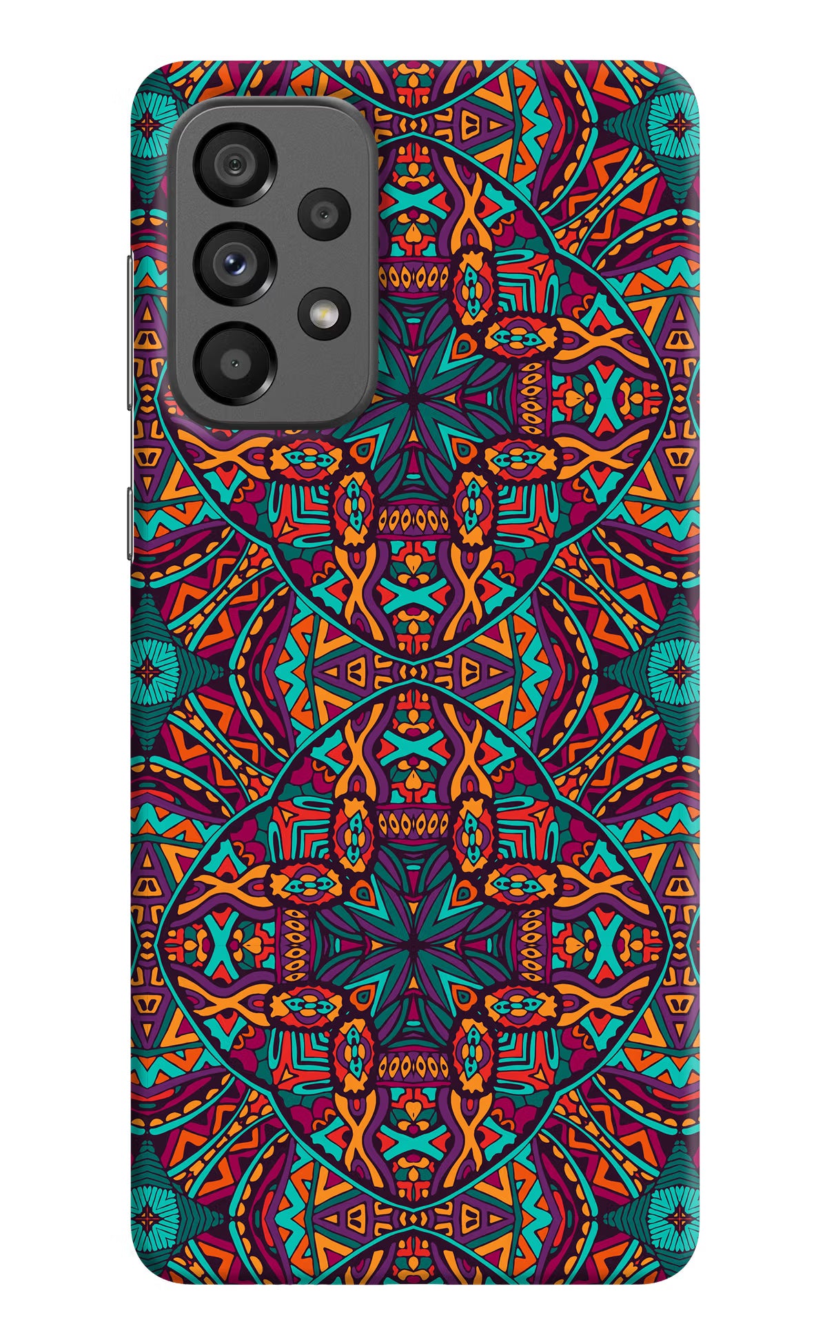 Colour Mandala Samsung A73 5G Hard Case Back Cover by Casekaro