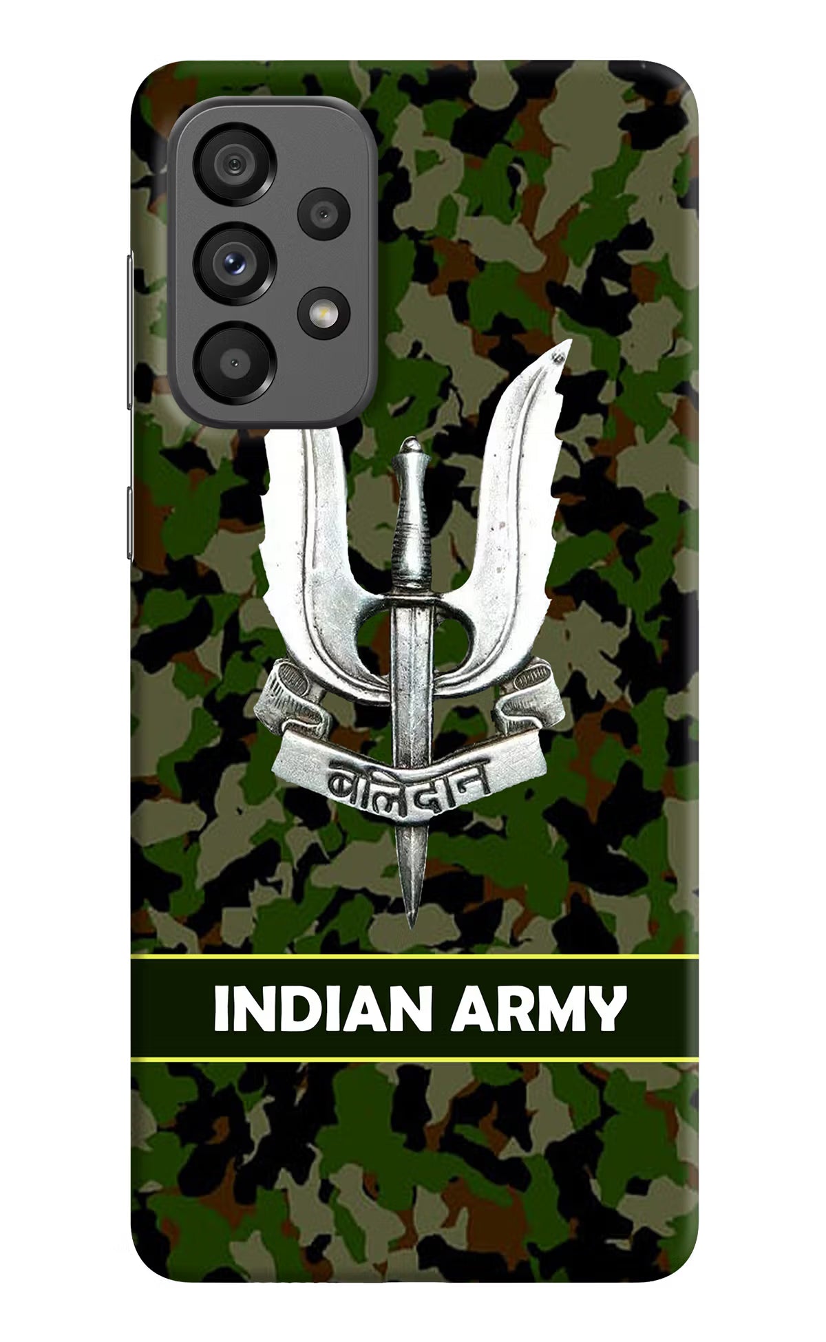 Balidan Indian Logo Samsung A73 5G Hard Case Back Cover by Casekaro