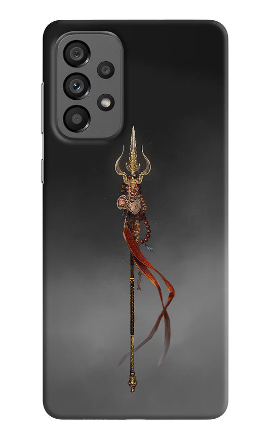 Shiv Trishul Samsung A73 5G Hard Case Back Cover by Casekaro
