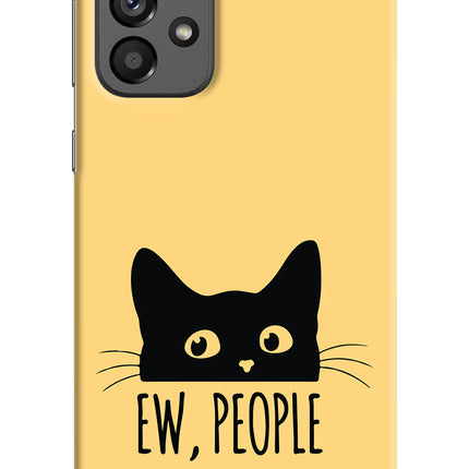 Ew People Catitude Samsung A73 5G Hard Case Back Cover by Casekaro