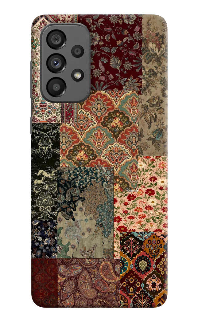 Desi Print Samsung A73 5G Hard Case Back Cover by Casekaro
