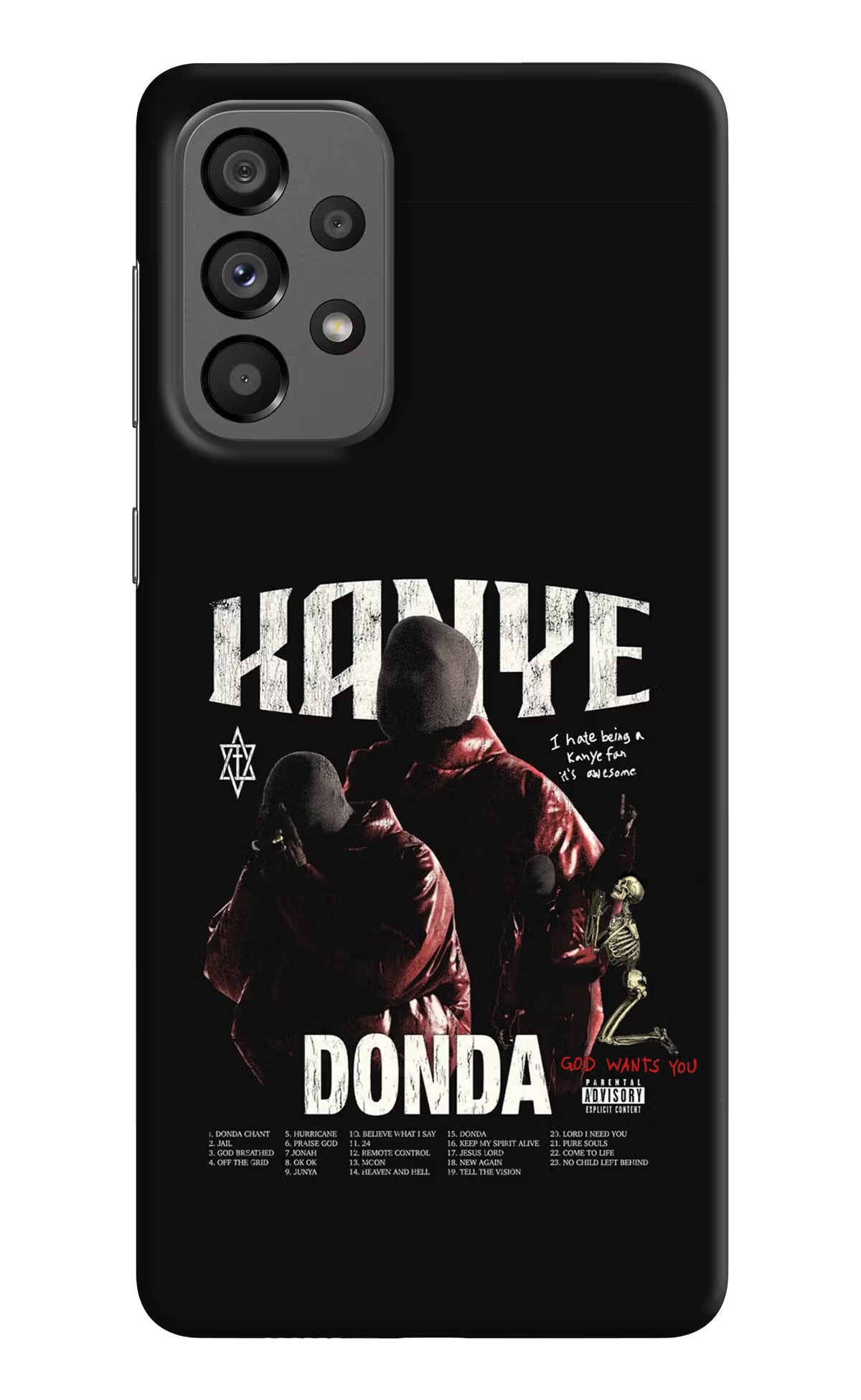 Donda Kanye West Samsung A73 5G Hard Case Back Cover by Casekaro