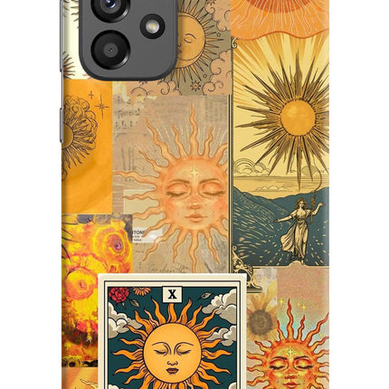 Sun Samsung A73 5G Hard Case Back Cover by Casekaro