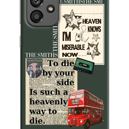 The Smiths Samsung A73 5G Hard Case Back Cover by Casekaro