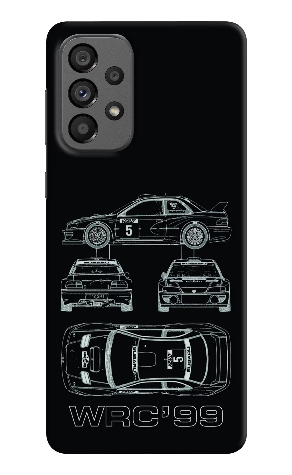 WRC'99 Samsung A73 5G Hard Case Back Cover by Casekaro