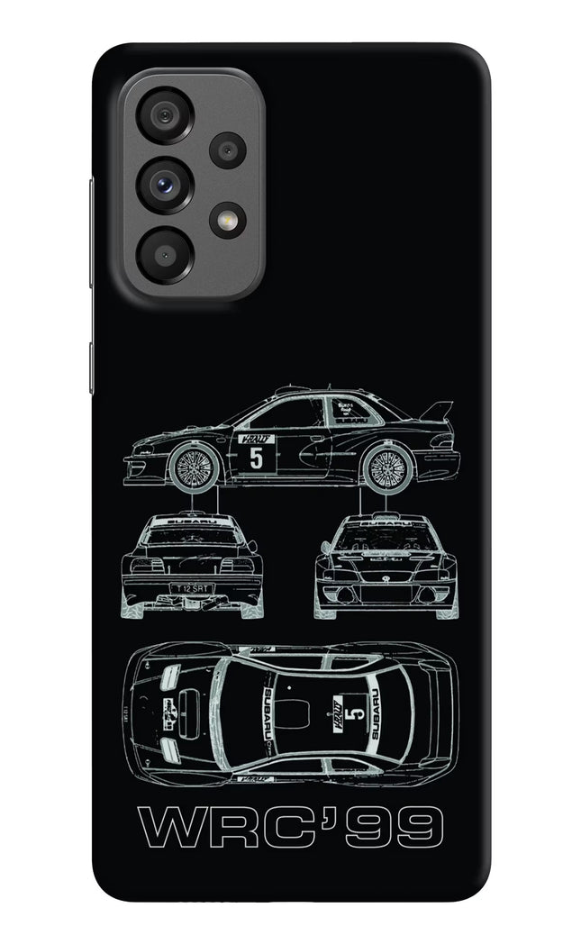 WRC'99 Samsung A73 5G Hard Case Back Cover by Casekaro