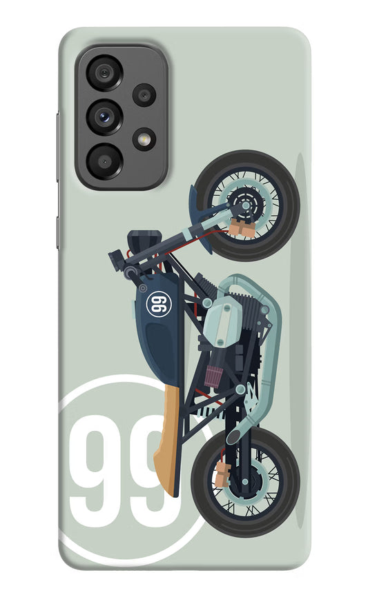 Classic Cafe Racer 99 Samsung A73 5G Hard Case Back Cover by Casekaro