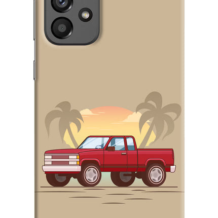 Desert Classic Drive Samsung A73 5G Hard Case Back Cover by Casekaro