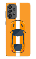 Highway Pursuit Samsung A73 5G Hard Case Back Cover by Casekaro