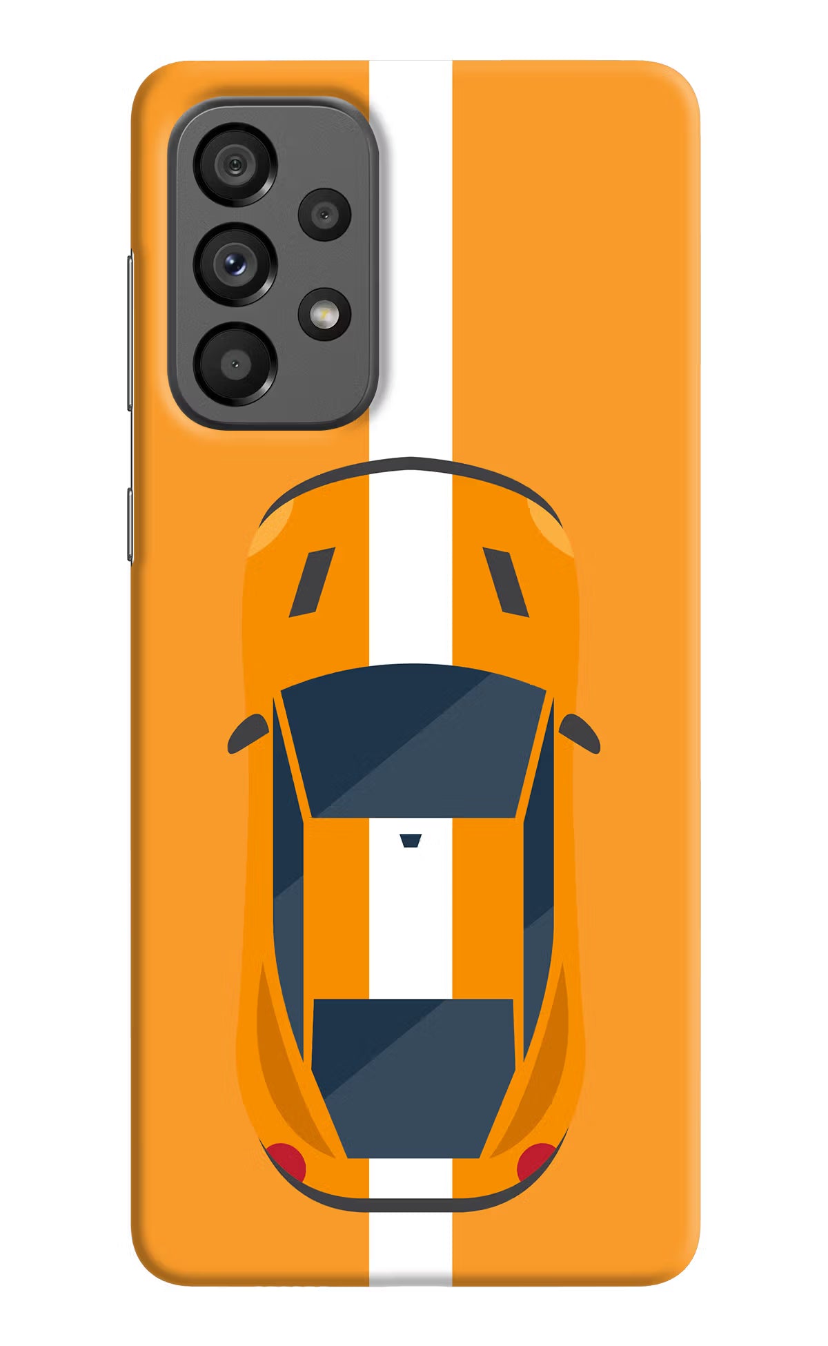 Highway Pursuit Samsung A73 5G Hard Case Back Cover by Casekaro