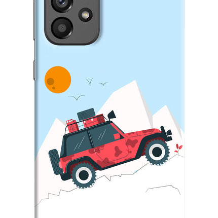 Mountain Trail Beast Samsung A73 5G Hard Case Back Cover by Casekaro