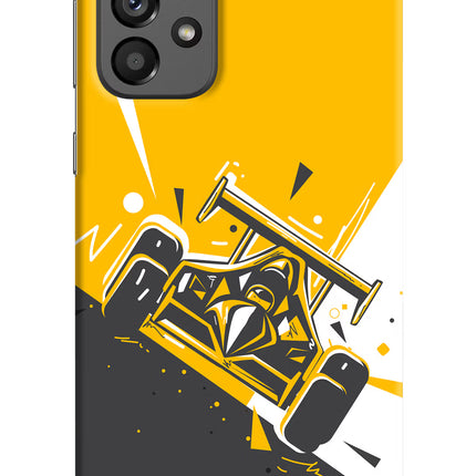 Track King Samsung A73 5G Hard Case Back Cover by Casekaro