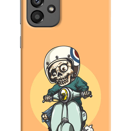 Undead Biker Samsung A73 5G Hard Case Back Cover by Casekaro