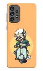 Undead Biker Samsung A73 5G Hard Case Back Cover by Casekaro