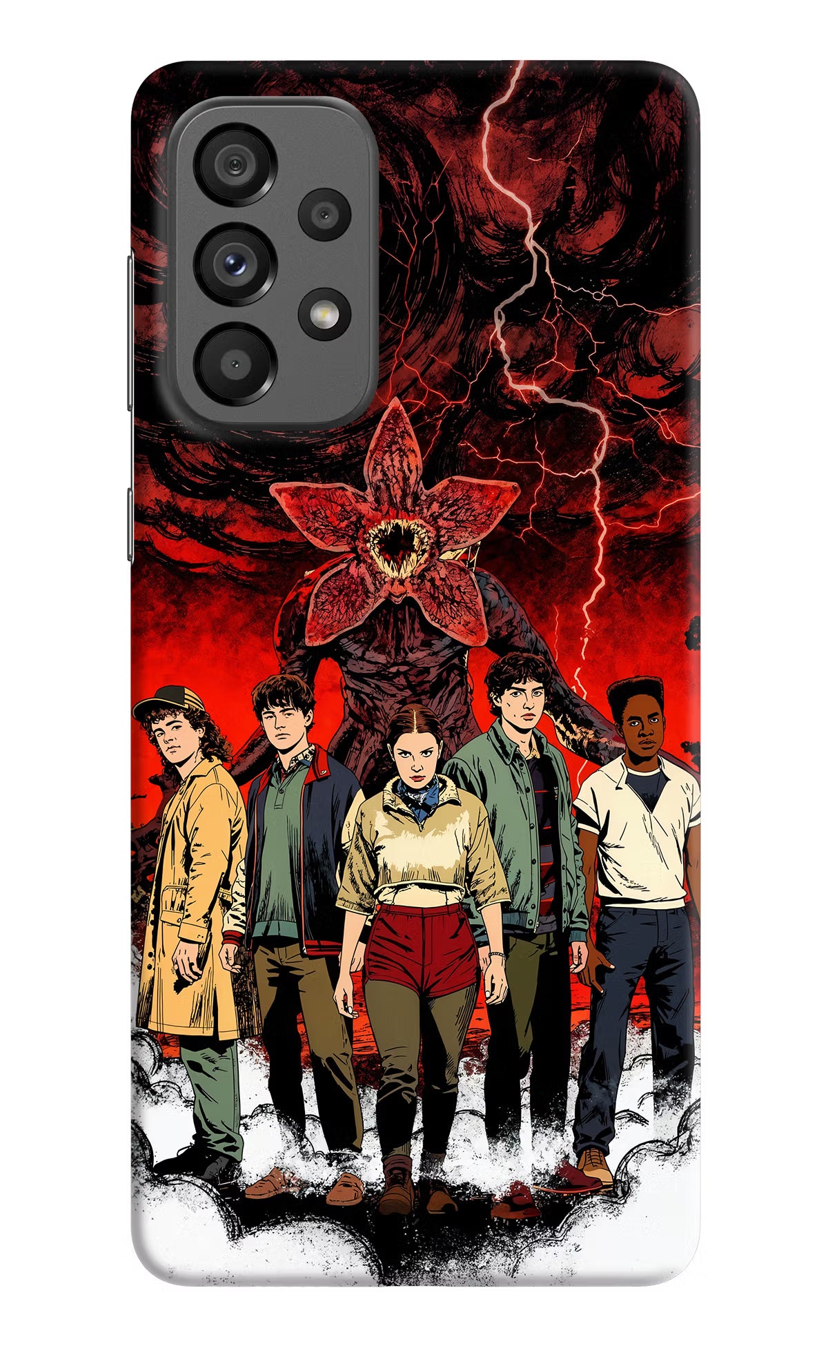 Ordinary Things Characters Samsung A73 5G Hard Case Back Cover by Casekaro