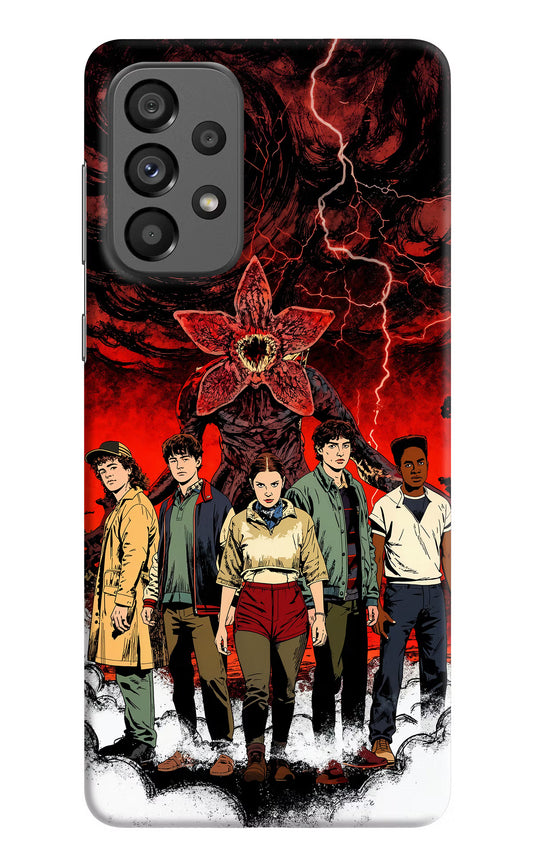Ordinary Things Characters Samsung A73 5G Hard Case Back Cover by Casekaro