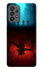 Ordinary Things Downside Up Samsung A73 5G Hard Case Back Cover by Casekaro