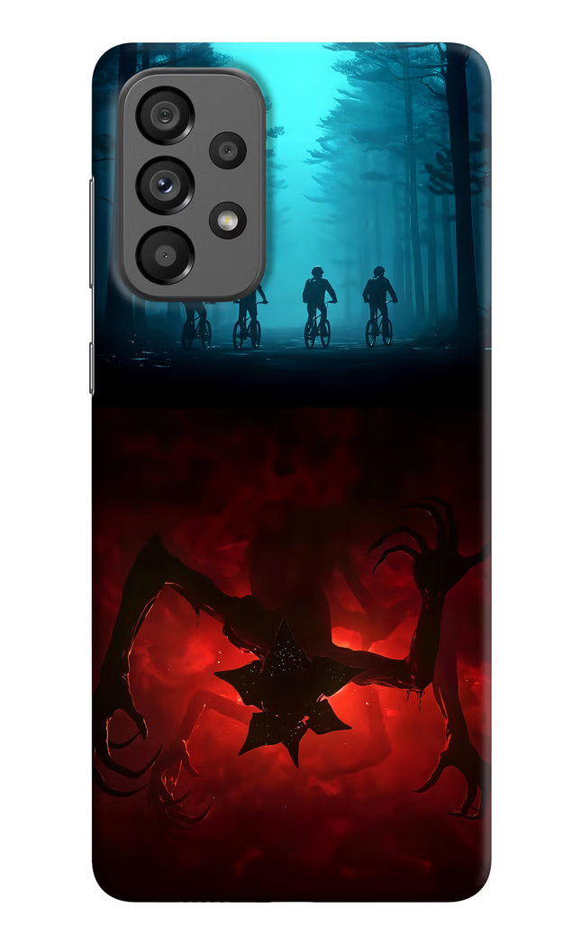 Ordinary Things Downside Up Samsung A73 5G Hard Case Back Cover by Casekaro