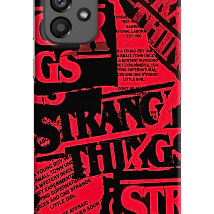 Ordinary Things Samsung A73 5G Hard Case Back Cover by Casekaro
