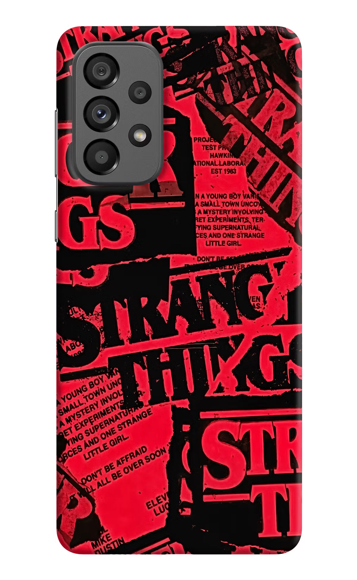Ordinary Things Samsung A73 5G Hard Case Back Cover by Casekaro