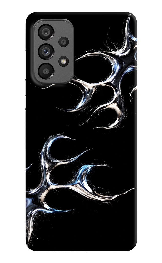 Chrome Tribal Samsung A73 5G Hard Case Back Cover by Casekaro