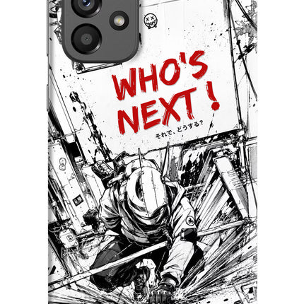 Who's Next Samsung A73 5G Hard Case Back Cover by Casekaro