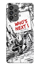 Who's Next Samsung A73 5G Hard Case Back Cover by Casekaro