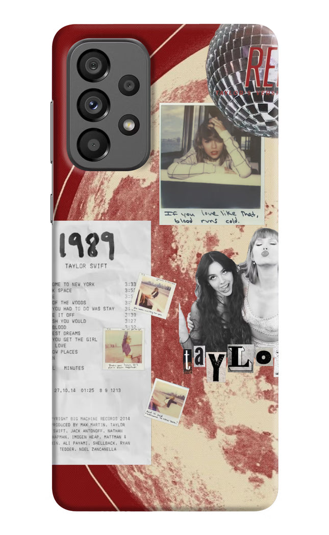 Taylor Swift Samsung A73 5G Hard Case Back Cover by Casekaro