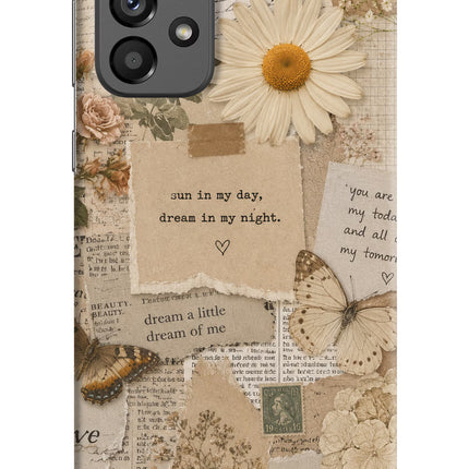 Vintage case Samsung A73 5G Hard Case Back Cover by Casekaro
