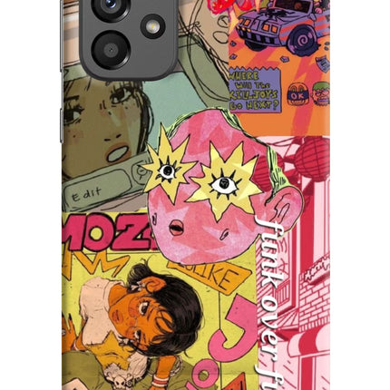 Funkover Samsung A73 5G Hard Case Back Cover by Casekaro