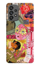 Funkover Samsung A73 5G Hard Case Back Cover by Casekaro