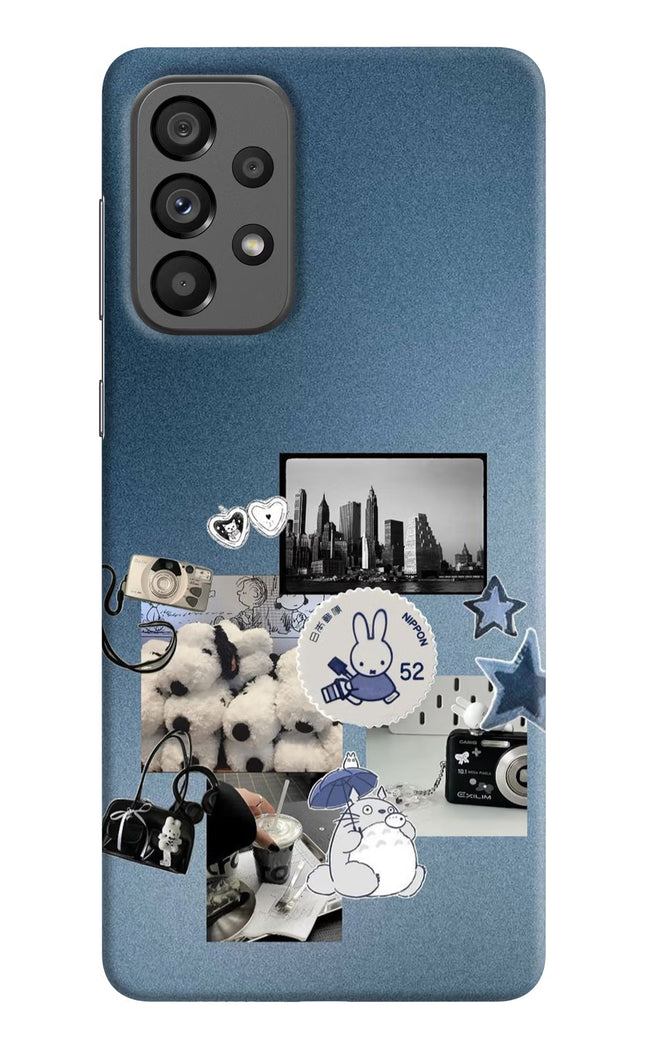 Miffy Samsung A73 5G Hard Case Back Cover by Casekaro