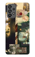 Summer Samsung A73 5G Hard Case Back Cover by Casekaro