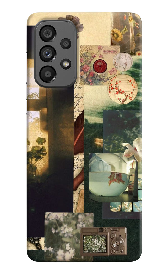 Summer Samsung A73 5G Hard Case Back Cover by Casekaro