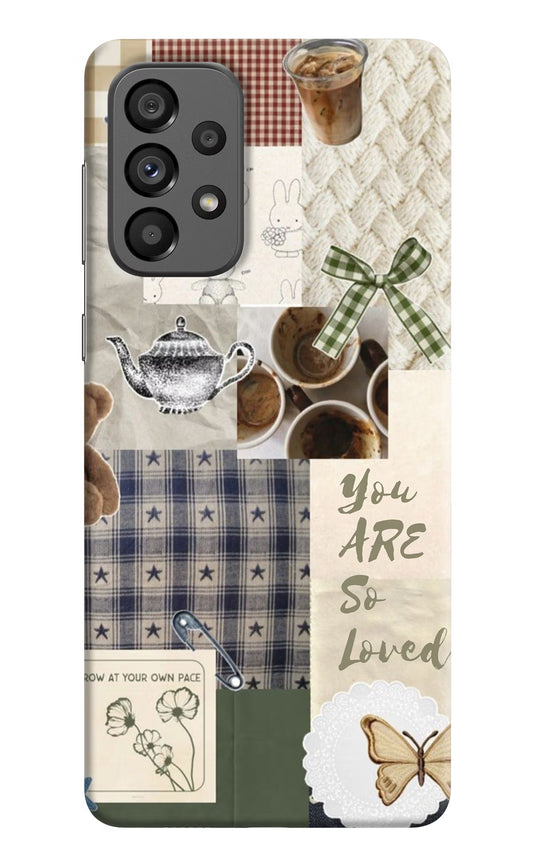Cookie Samsung A73 5G Hard Case Back Cover by Casekaro