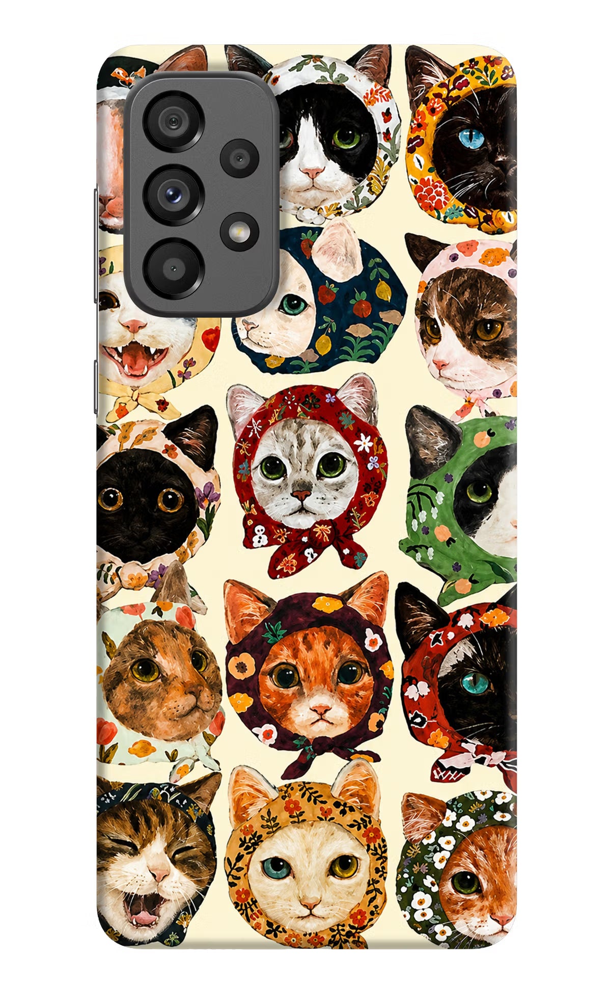 Cool Cat Samsung A73 5G Back Cover