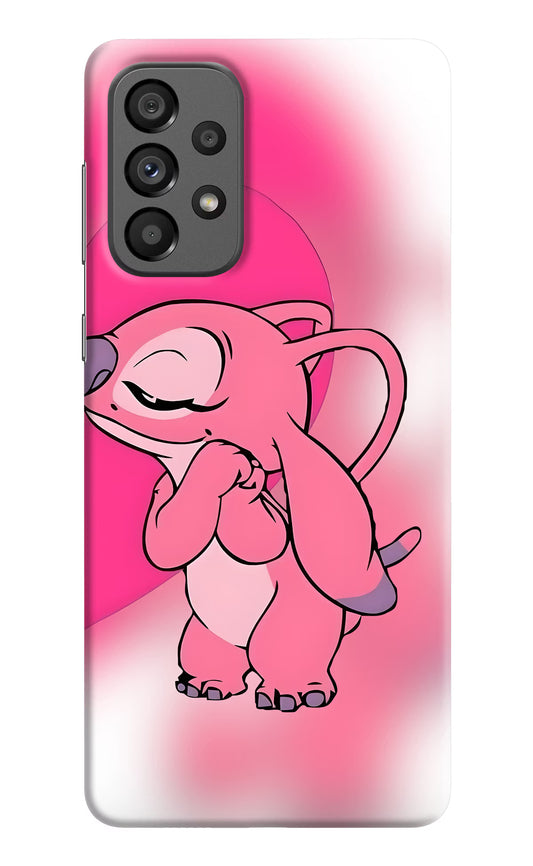 Angel Hug Samsung A73 5G Hard Case Back Cover by Casekaro