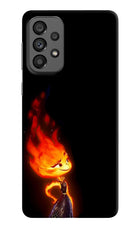 Ember Flame Samsung A73 5G Hard Case Back Cover by Casekaro