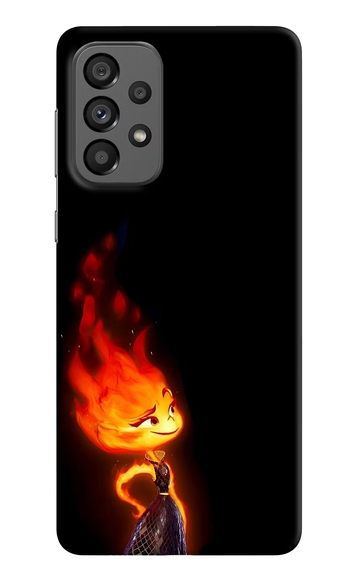 Ember Flame Samsung A73 5G Back Cover