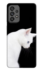 Snow Gaze Samsung A73 5G Hard Case Back Cover by Casekaro