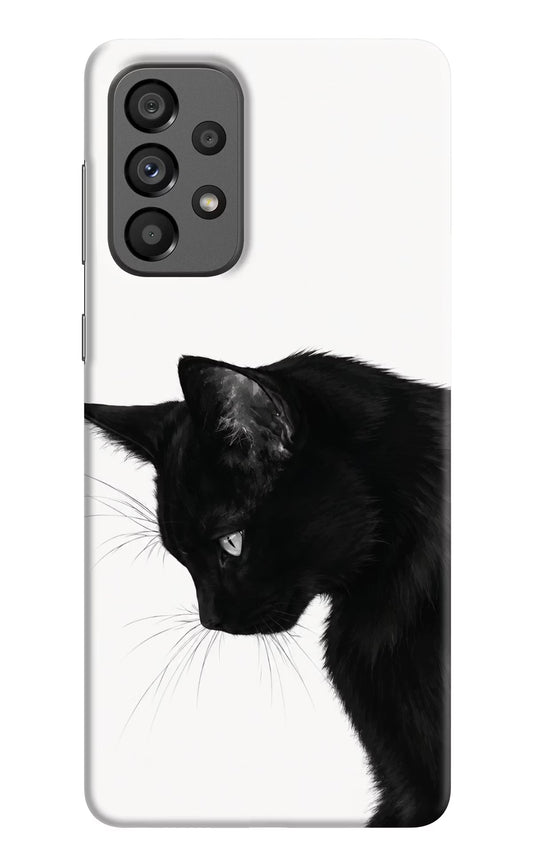 Shadow Gaze Samsung A73 5G Hard Case Back Cover by Casekaro