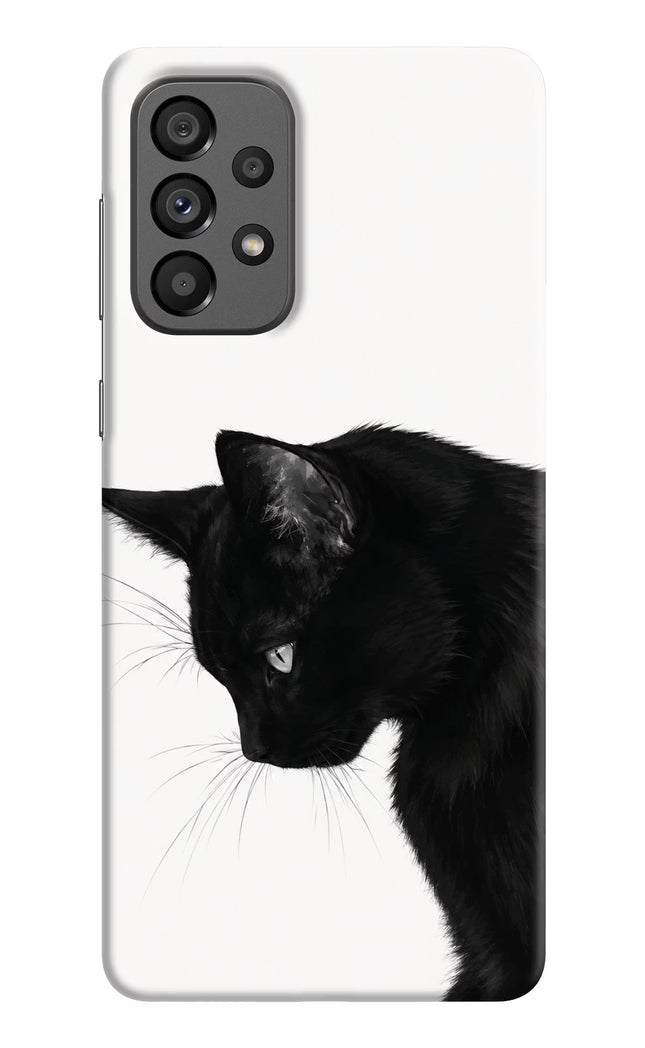 Shadow Gaze Samsung A73 5G Hard Case Back Cover by Casekaro