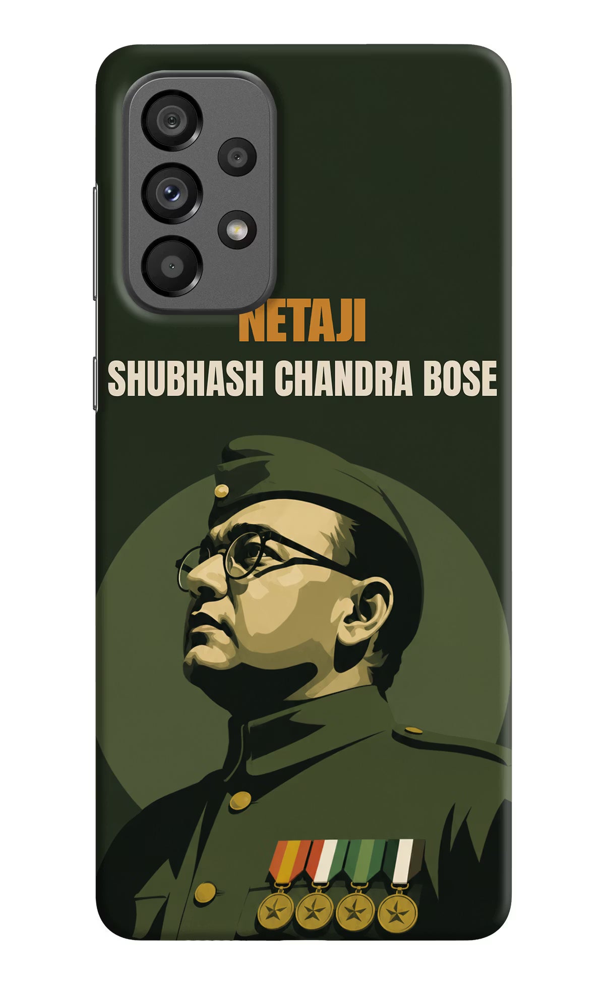 Netaji Legacy Samsung A73 5G Back Cover