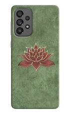Lotus Grace Samsung A73 5G Back Cover