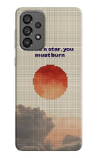 Pixel Sun Samsung A73 5G Back Cover